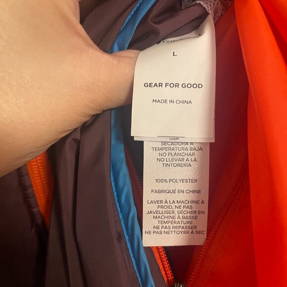 Cotopaxi Women’s Teca Calido Hooded Reversible Jacket Large - Picture 8 of 16